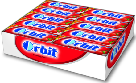ORBIT GRAGEA FRESA