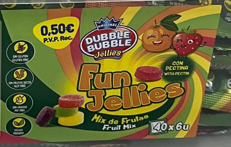 DB FUN JELLIES MIX FRUTAS