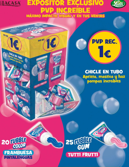 TOLVA TUBBLE GUM SURTIDO