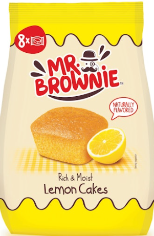 MR BROWNIE BOLSA 200 GR LEMON CAKE