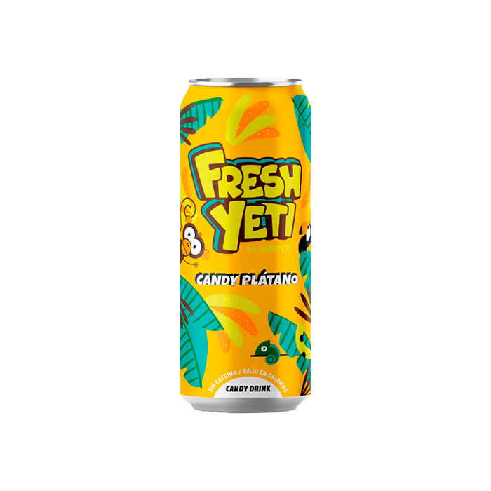 FRESHYETI CANDY PLATANO 500 1E