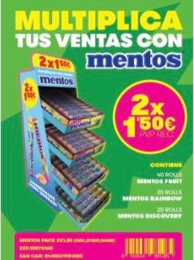 LOTE MENTOS PACK 2X1,5 EU