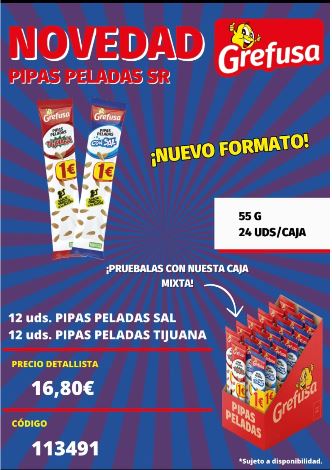 MIXTA PIPAS PELADAS 55G SAL+TIJUANA