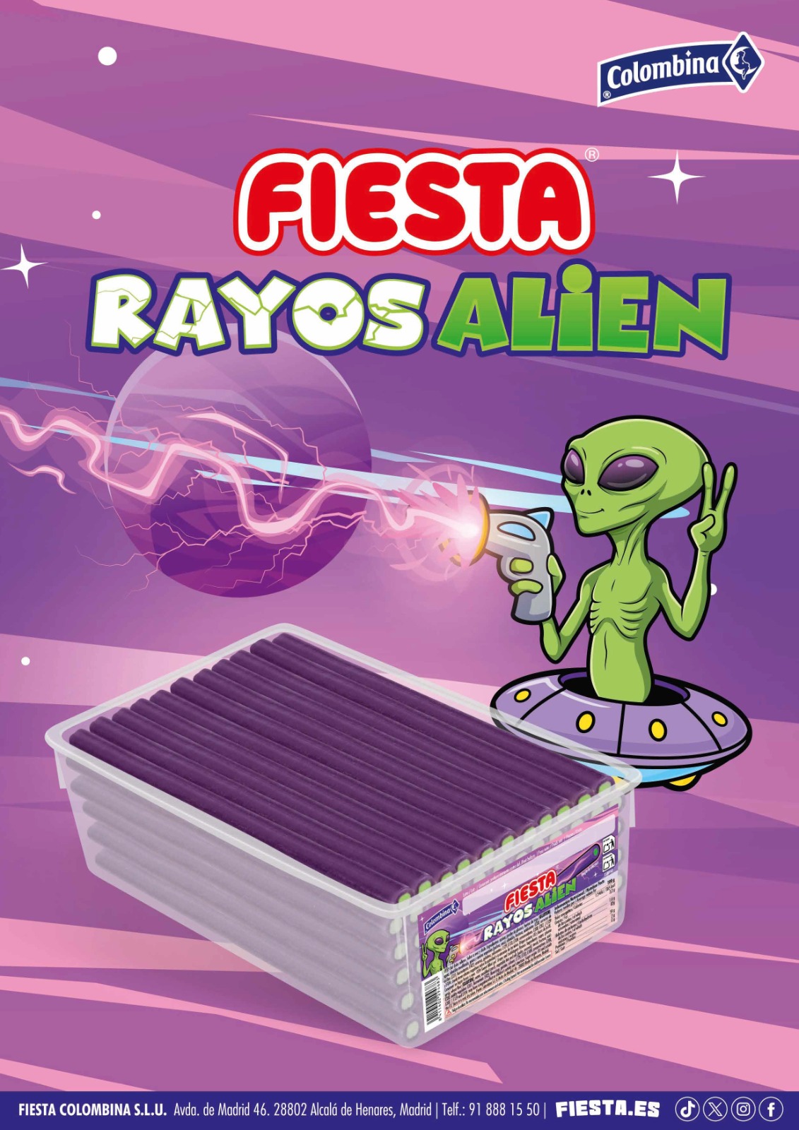 REGALIZ RAYOS ALIENIGENAS